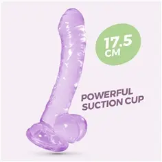 Hudini Dildo Anal Jelly Roxo Crushious - PR2010380472