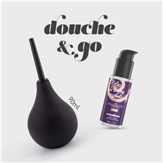 Douche & Go Duche Anal 90Ml com Lubrificante Anal 50Ml Crushious - PR2010372884
