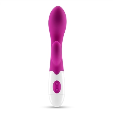 Vibrador com Estimulador de Clitóris Cherie e Lubrificante À Base de Água Incluído Crushious #4 - PR2010372527