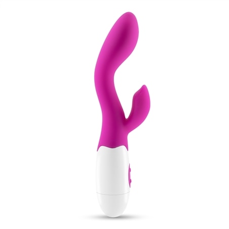 Vibrador com Estimulador de Clitóris Cherie e Lubrificante À Base de Água Incluído Crushious #5 - PR2010372527