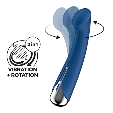 Vibrador Spinning G-Spot 1 Azul Satisfyer - PR2010380671