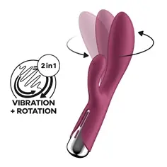 Vibrador Spinning Rabbit 1 Vermelho Satisfyer - PR2010380676