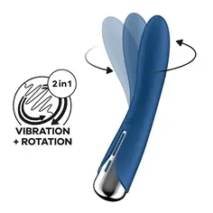 Vibrador Spinning Vibe 1 Azul Satisfyer - PR2010380674