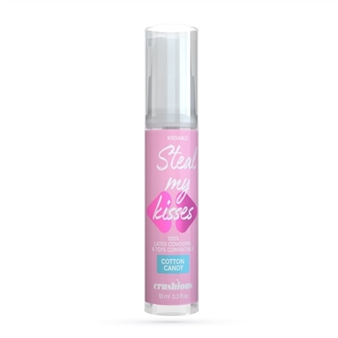 Gel Lubrificante Steal My Kisses com Sabor a Algodão Doce Crushious - 10ml - PR2010380696