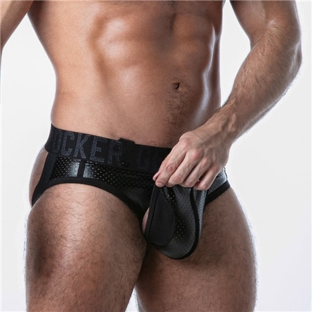 Cueca Jock Open Access Locker Gear Preto - 36 S #1 - PR2010380748